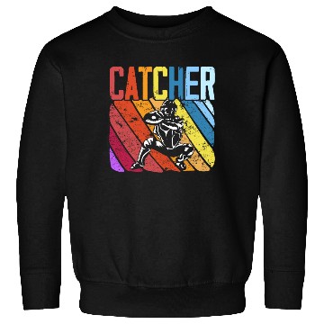 Discover Baseball Lover Baseball Player Baseball Catcher Sweatshirts