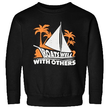 Discover Boating Boat Captains Boating Sailing Cruise Ship Sweatshirts