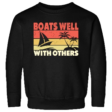 Discover Boating Boat Captains Boating Sailing Cruise Ship Sweatshirts