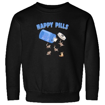 Discover Happy Pills Sugar Bears Funny Sugar Gliders Lover Sweatshirts
