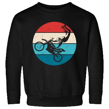 Discover Freestyle Motorcyclist Retro Sweatshirts
