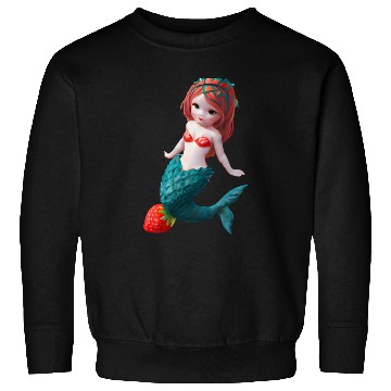 Discover Strawberry mermaid Sweatshirts
