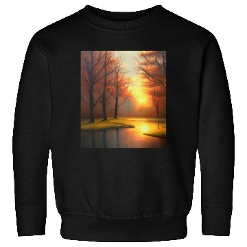 Discover solitude and serene forest Sweatshirts