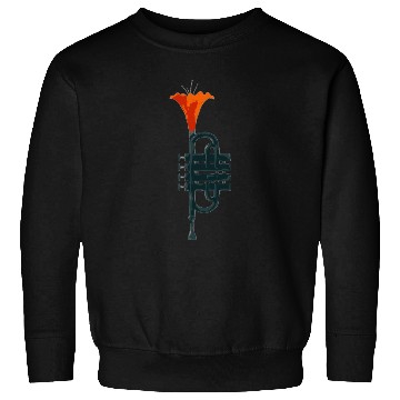 Discover Trumpet Flower Sweatshirts