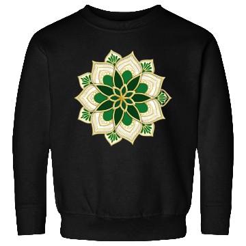 Discover green mandala for islamic holidays Sweatshirts