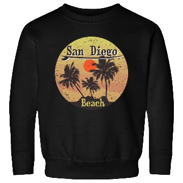 Discover San Diego Beach Surfing Sweatshirts 12166736 09