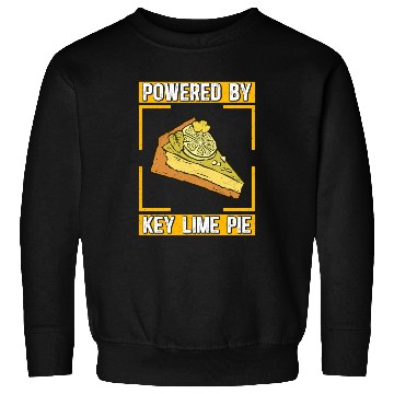 Discover Powered By Key Lime Pie Pies Lover Sweatshirts