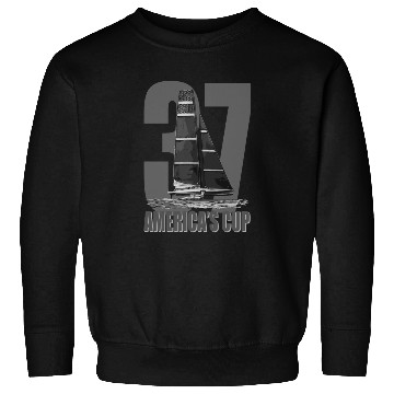 Discover America's Cup 37 Grey Sweatshirts