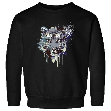 Discover Tiger head artwork design Sweatshirts