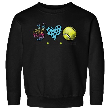 Discover Peace Love Tennis 2 Sweatshirts