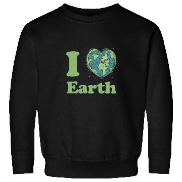 Discover I Love Earth Design. Cute Earth Day Environmental Sweatshirts