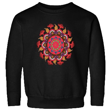 Discover Magic Mushroom Mandala Sweatshirts