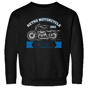 Discover RETRO MOTORCYCLE 1960 URAL Sweatshirts