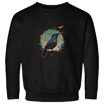Discover Nature Lovers - Charming Hummingbird Sweatshirts