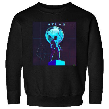 Discover Synthwave Atlas Sweatshirts