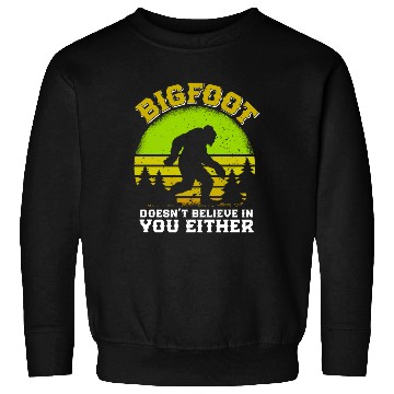 Discover Bigfoot Mountain fan Hiker funny Nature boy Sweatshirts