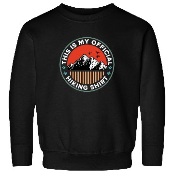 Discover This is my Official Hiking Sweatshirts Wanderlust