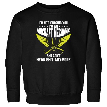 Discover Aircraft Mechanic Sweatshirts