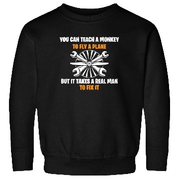 Discover Aircraft Mechanic Sweatshirts