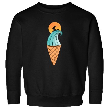 Discover Nature Wave Ice Cream Sweatshirts