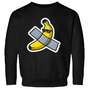 Discover Cute Banana Art Using Glasses Sweatshirts