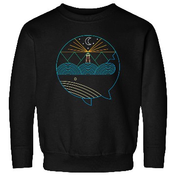 Discover Nature Ocean Minimalist Sweatshirts
