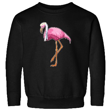 Discover Flamingo As Bride With Veil Sweatshirts