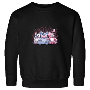 Discover Creepy Cuddly Toys Sweatshirts