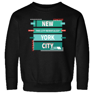 Discover New York City Green Sweatshirts