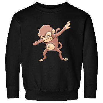 Discover Monkey Dabbing Primate Zookeeper Sweatshirts
