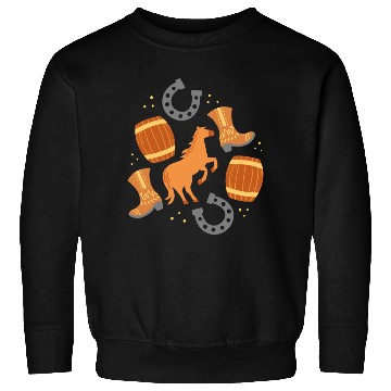Discover Cowboy Horse Riding Barrel Racing Sweatshirts