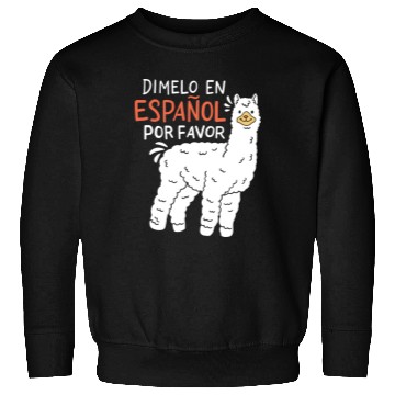 Discover Spanish Teacher Llama Sweatshirts