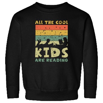 Discover Children Reading Book Library Son Daughter Sweatshirts