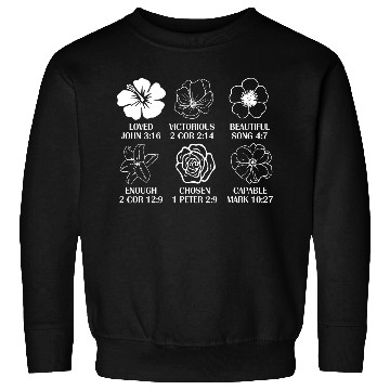 Discover Loved John 3:16 Victorious 2 Cor 2:14 Sweatshirts