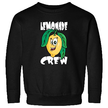 Discover Sweet Kids Lemon Motif Sweatshirts