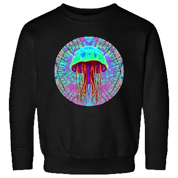 Discover Glowing Jellyfish Sweatshirts