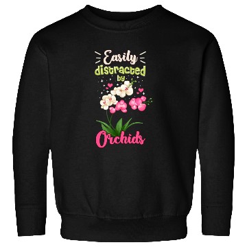 Discover Orchid Flower Lover Art Sweatshirts