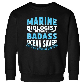 Discover Save Nature Oceans Day Earth Day Marine Biologist Sweatshirts