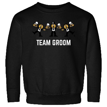 Discover Team Groom (Stag Party, Caricature, Dance, 3C, W) Sweatshirts