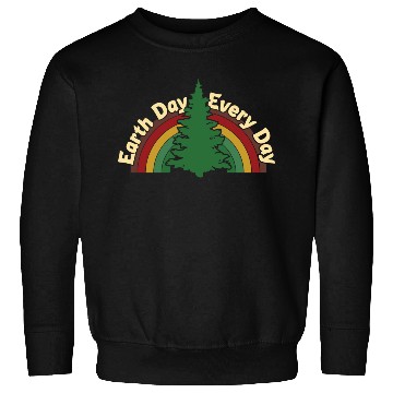 Discover Earth Day Everyday Nature Conservation Awareness Sweatshirts