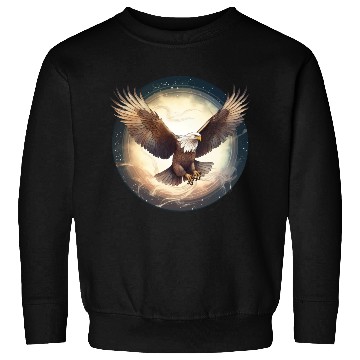 Discover Flying Bald Eagle Sweatshirts