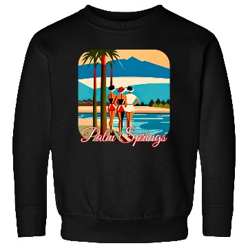 Discover Palm Springs Swim Club Sweatshirts