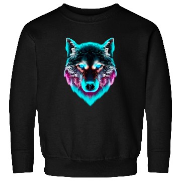 Discover Leader of the Synthwave Wolf Pack! Sweatshirts