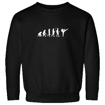 Discover Mixed Martial Arts Human Evolution MMA Muay Thai Sweatshirts