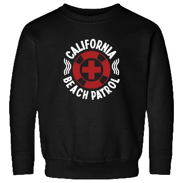 Discover Lifeguard california beach patrol pool guard Sweatshirts