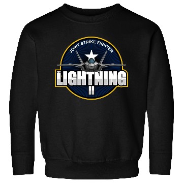 Discover F35 Lightning 2 Patch Small logo red Sweatshirts