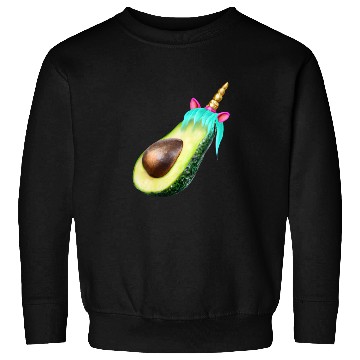 Discover Happy unicorn avocado Sweatshirts