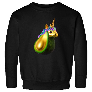 Discover Happy unicorn avocado Sweatshirts