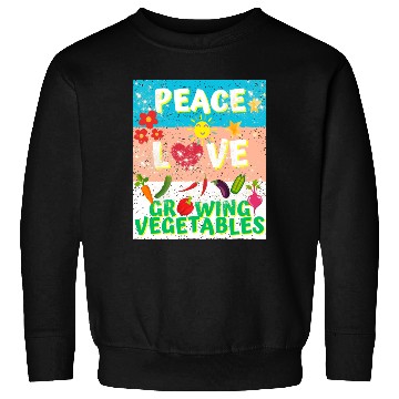Discover Peace love Vegetables design for him cool Sweatshirts
