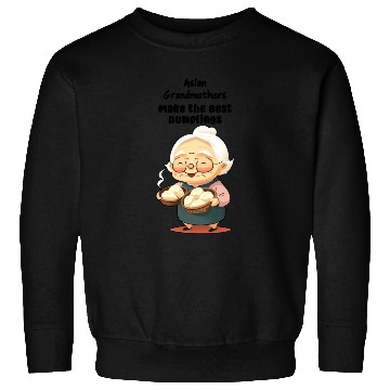 Discover Asian Grandma Dumplings Sweatshirts